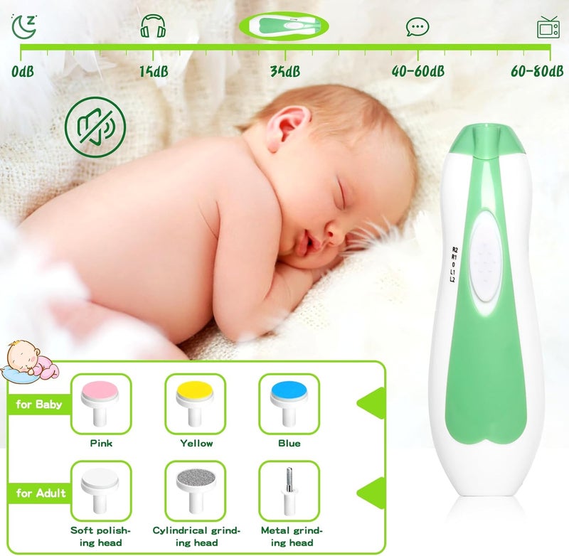 POPYJAN Baby Healthcare and Grooming Kit for Newborn Kids, 31PCS Upgraded Safety Baby Care Kit, Newborn Nursery Health Care Set, Baby Care Products (Green) - Image 5